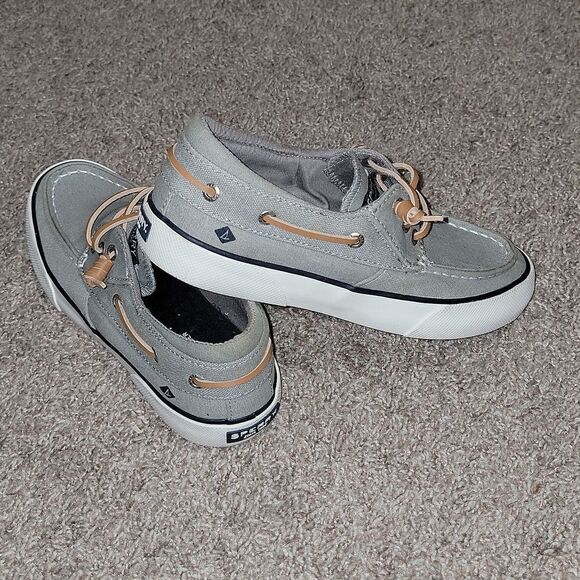 Sperry Top-Sider Womens Pier Loop Gray Womens Boat Shoes Memory Foam Size 5 - Picture 2 of 12